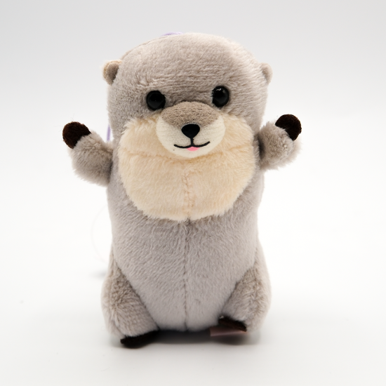 Kawaii: Kawauso Usoyan Otter Plush Mascot (Gray)