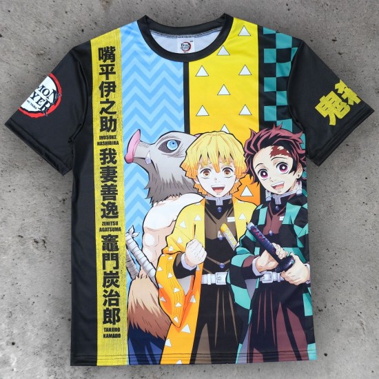 Demon Slayer All Over Printed t-paita: Demon Slayer Corps (unisex)