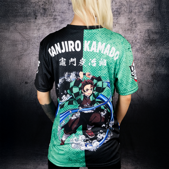 Demon Slayer All Over Printed t-paita: Tanjiro Kamado (unisex)