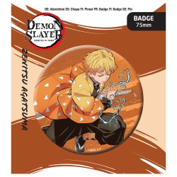 Demon Slayer: Kimetsu no Yaiba Button Badge: Zenitsu Agatsuma Demon Slayer: Kimetsu no Yaiba Button Badge: Zenitsu Agatsuma
