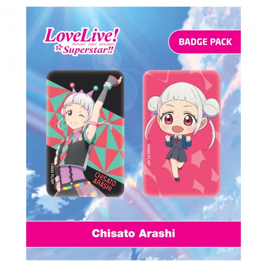 Love Live! Superstar!! Chisato Arashi rintamerkkit 2-setti