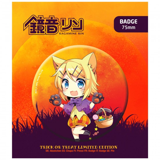 Virtual Artists: Halloween Badge - Kagamine Rin