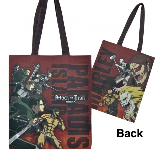 Attack On Titan: The Final Season - Paradis Island Vs Marley Tote Bag