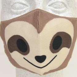 Face Mask: Sloth - Kawaii Face Mask: Sloth - Kawaii