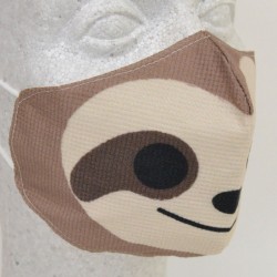 Face Mask: Sloth - Kawaii Face Mask: Sloth - Kawaii