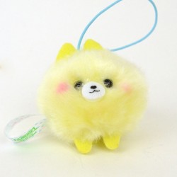 Fuwa-mofu Pometan Plush Mascot: Yellow Fuwa-mofu Pometan Plush Mascot: Yellow