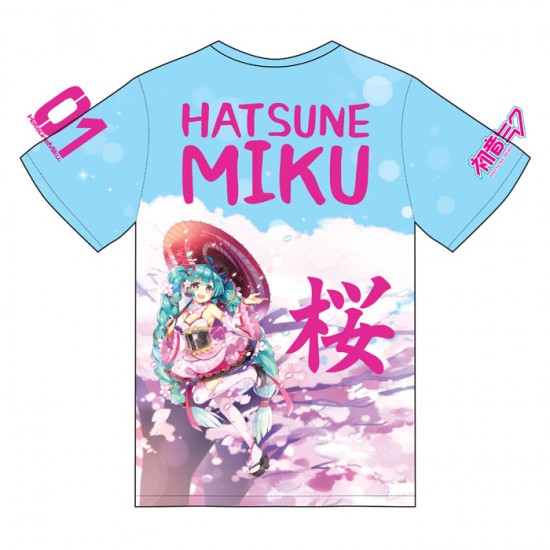 Hatsune Miku All Over printed t-paita: Hanami (Unisex)