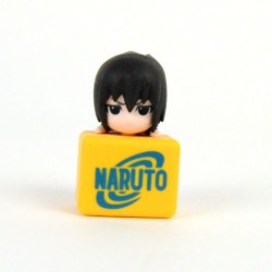 Naruto Shippuden: Cell Phone Headphone Jack Plug Charm Mini Figure - Sasuke