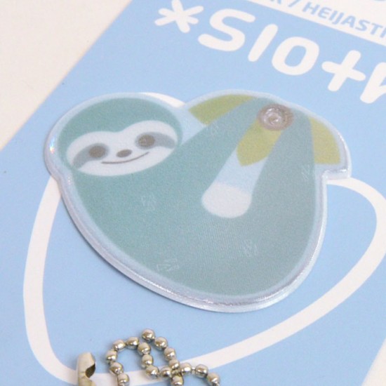 Kawaii Series: Sloth Safety Reflector (green)