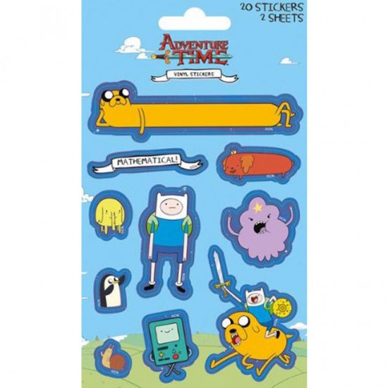 Adventure Time Sticker Pack (20 stickers)