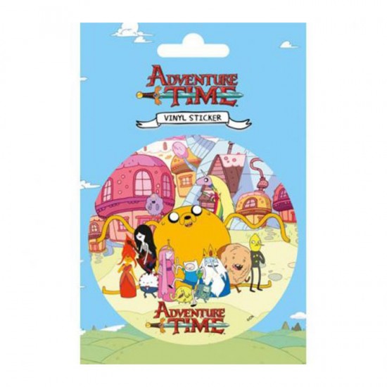 Adventure Time vinyl sticker