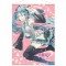 Virtual Singers: Pink glitter Miku Wallscroll 