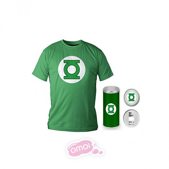 DC Comics: Green Lantern t-paita (Unisex) metallisessa purkissa
