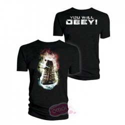 Doctor Who t-paita: Dalek - You Will Obey (Unisex)
