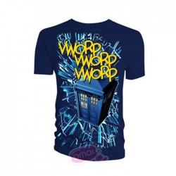 Doctor Who t-paita: Tardis - Vworp (Unisex)