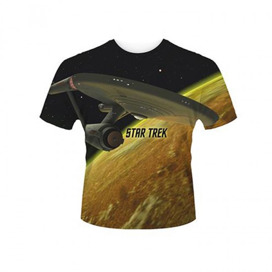 Star Trek t-paita: Enterprise Dye Sub (Unisex)